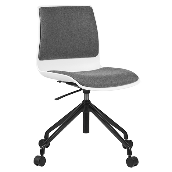 Pod Upholstered 4 Star Base with Castors
