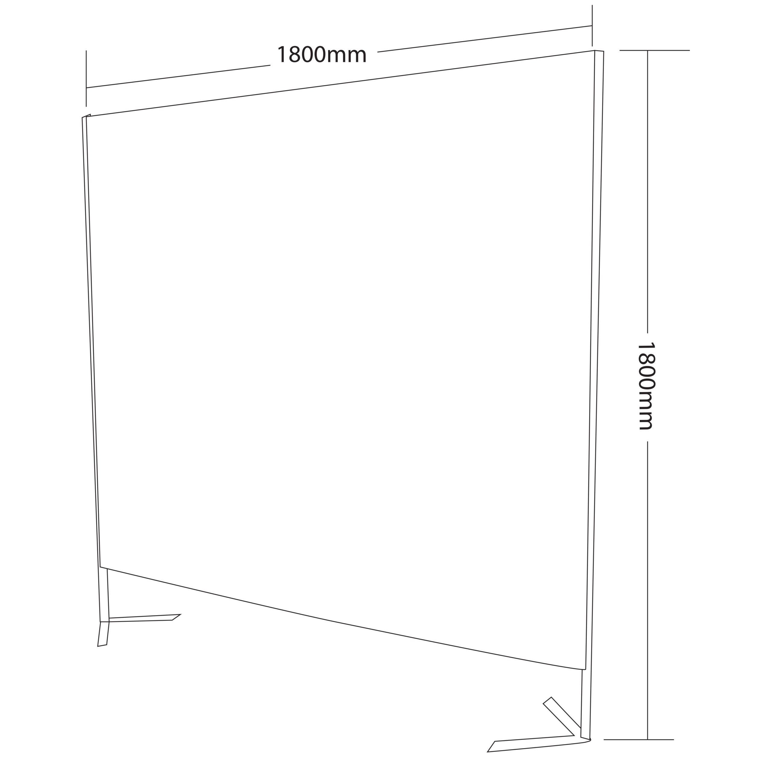 Acoustic Freestanding Screen 1818