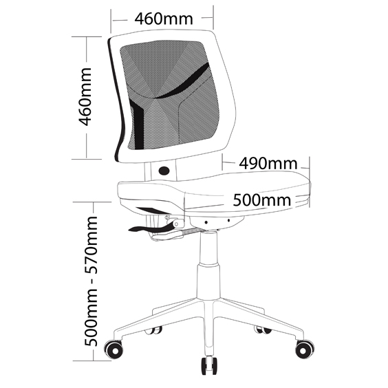 Vesta 350 Low Back