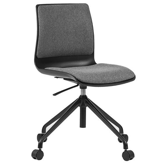 Pod Upholstered 4 Star Base with Castors