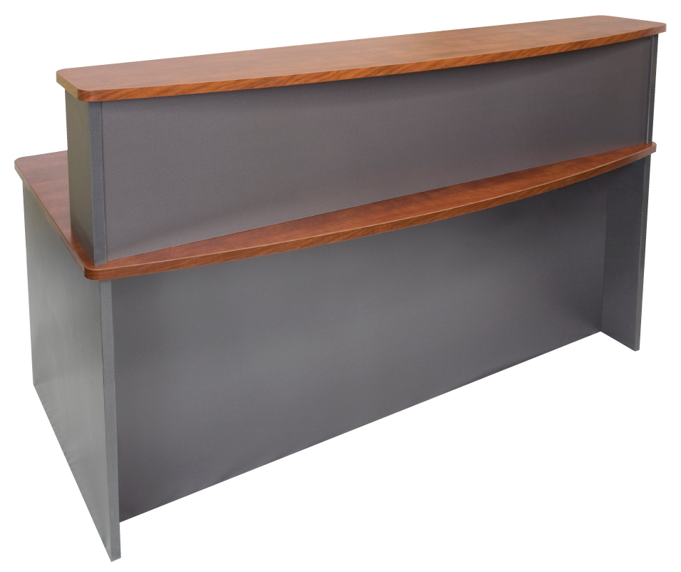 Bow Front Reception Desk