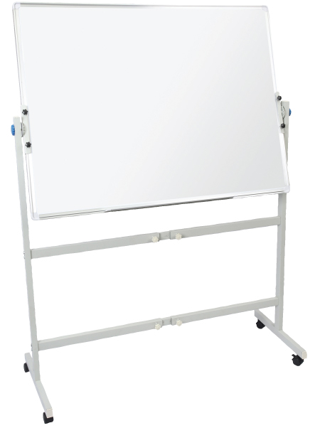 Double Sided Mobile Pivoting Whiteboard