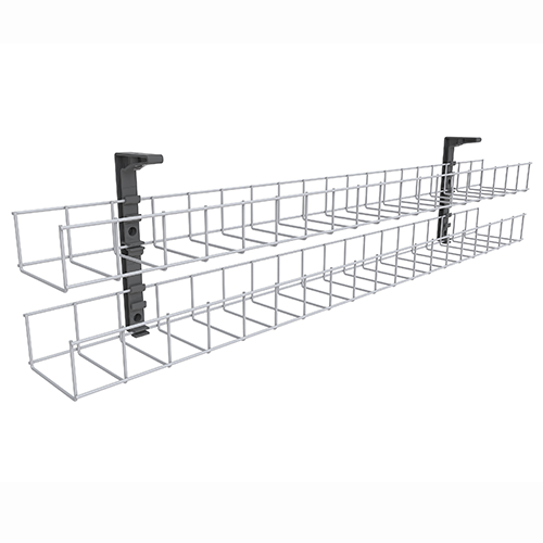 Cable Basket Underdesk Power