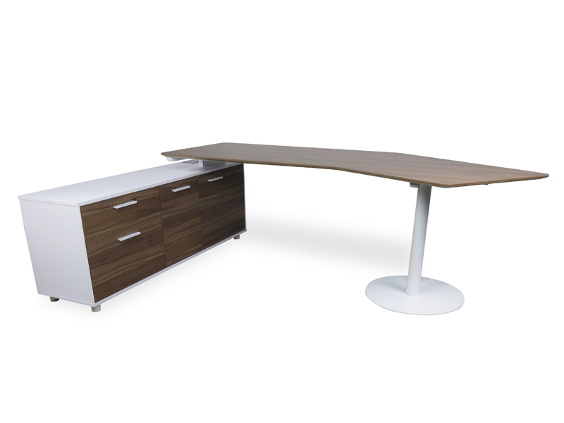 Elite Executive Desk - Left Hand Return, Conference End