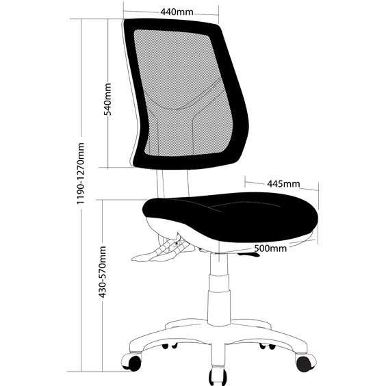 Rio High Back Task Chair
