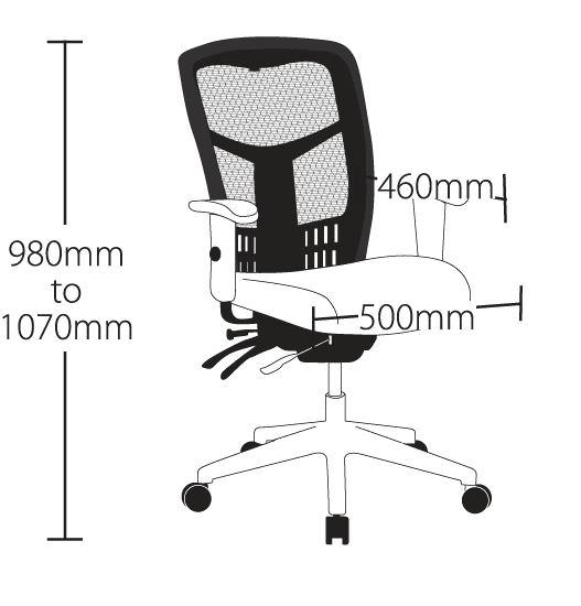 Oyster High Back Task Chair