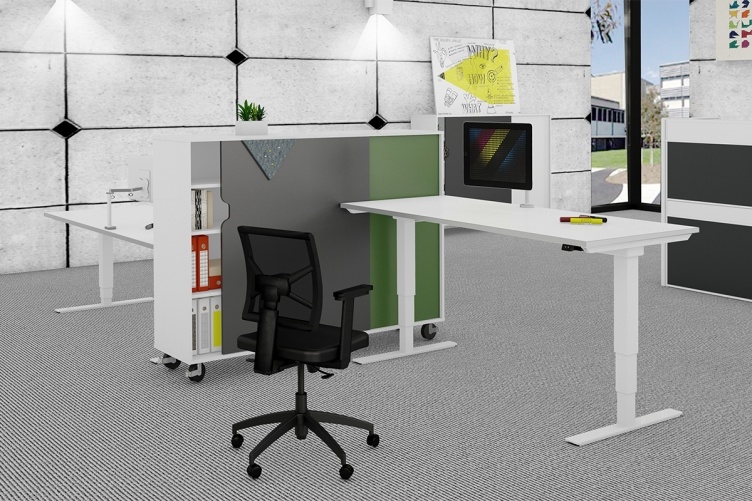 Selectric Sit Stand Desk - Electric Height Adjustable Desk