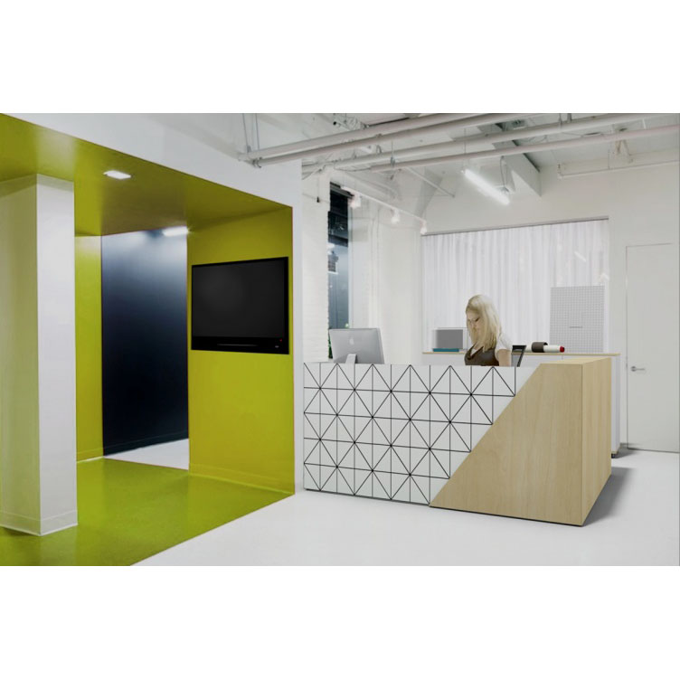 Sleek Reception Desk