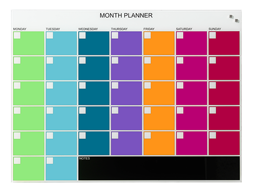 Magnetic Glassboard Planners