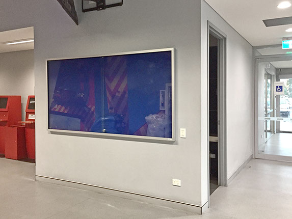 Sliding Glass Door Notice Case