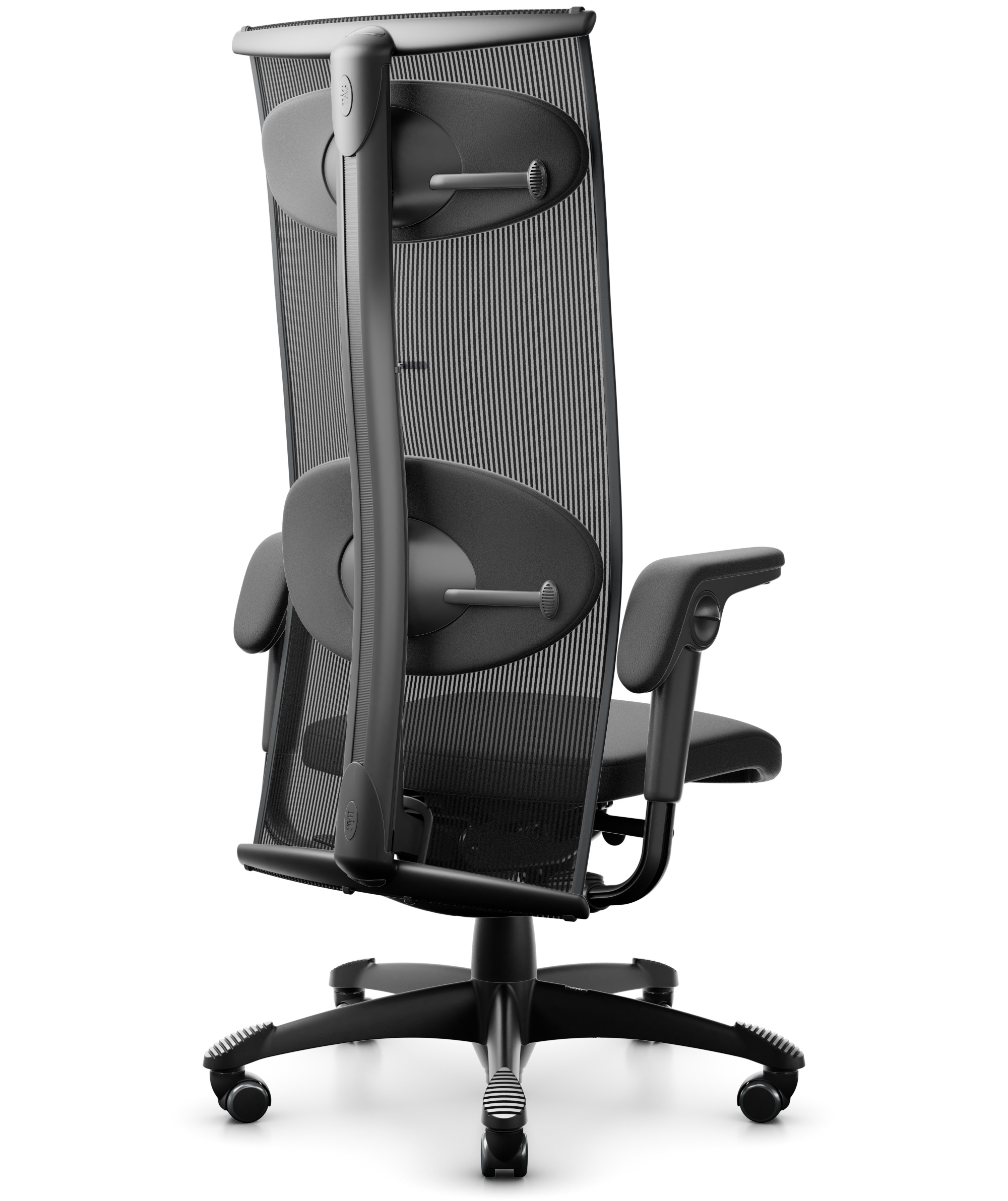 HÅG Inspiration 9231 High mesh back, headrest, HAG Tiltdown armrests