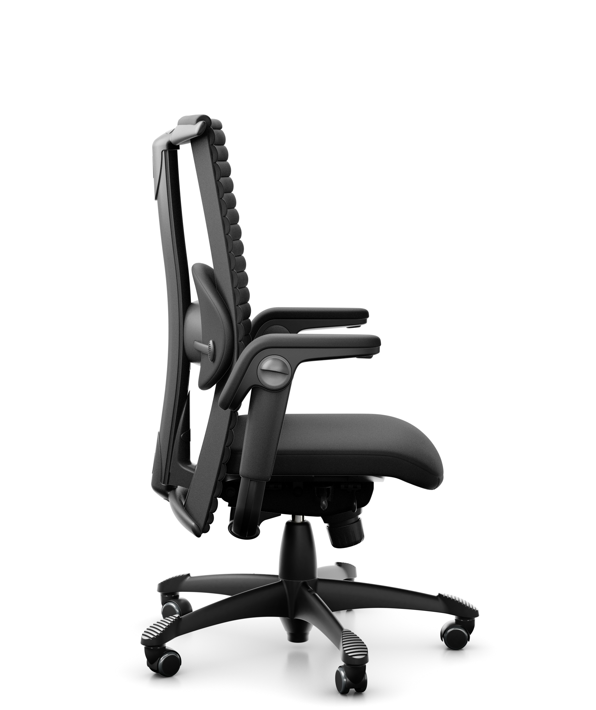 HÅG Excellence 9321 High back with leather front, HÅG TiltDown armrests