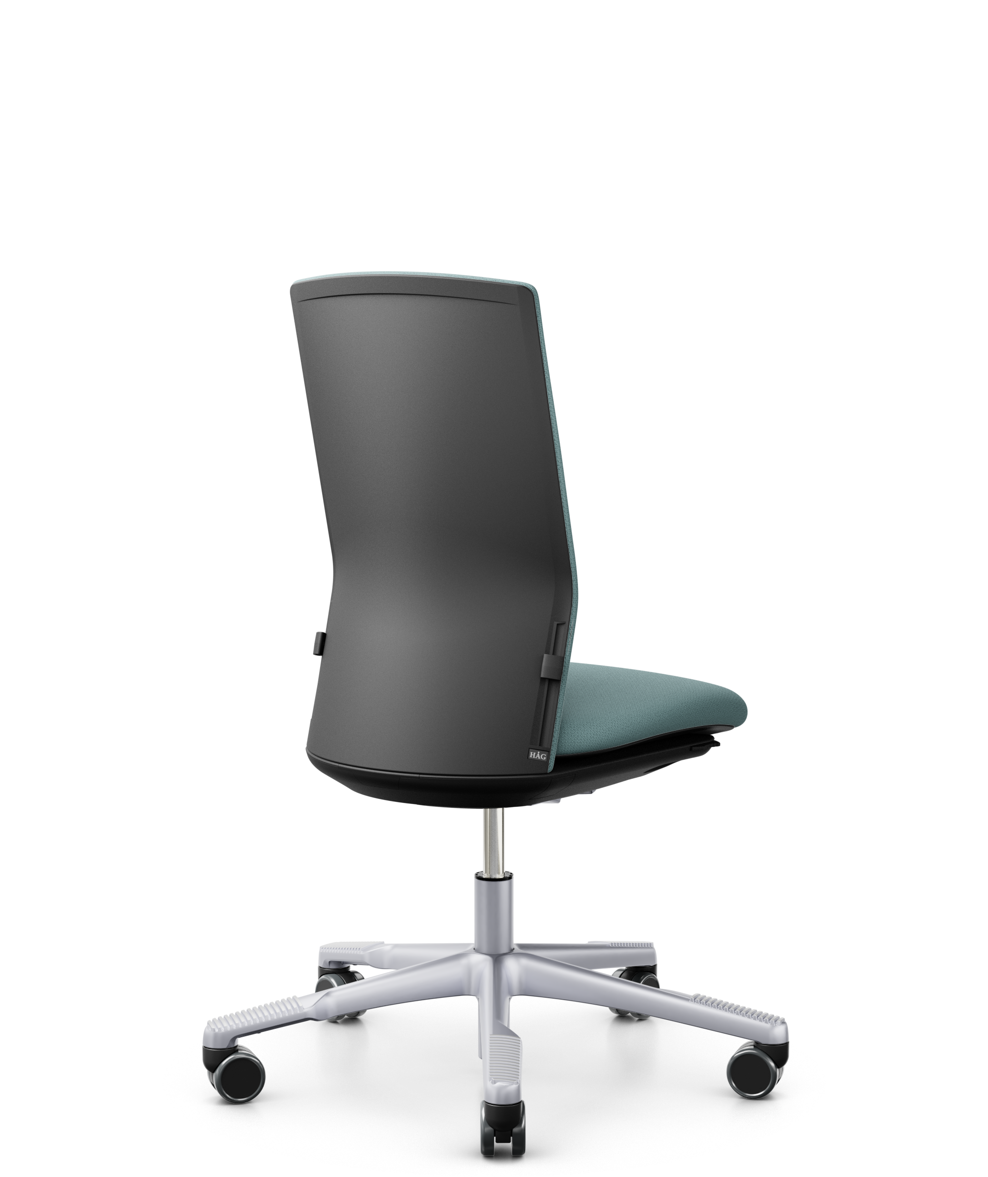 HÅG Futu 1200-S FutuKnit solid on backrest front (plastic back) and seat