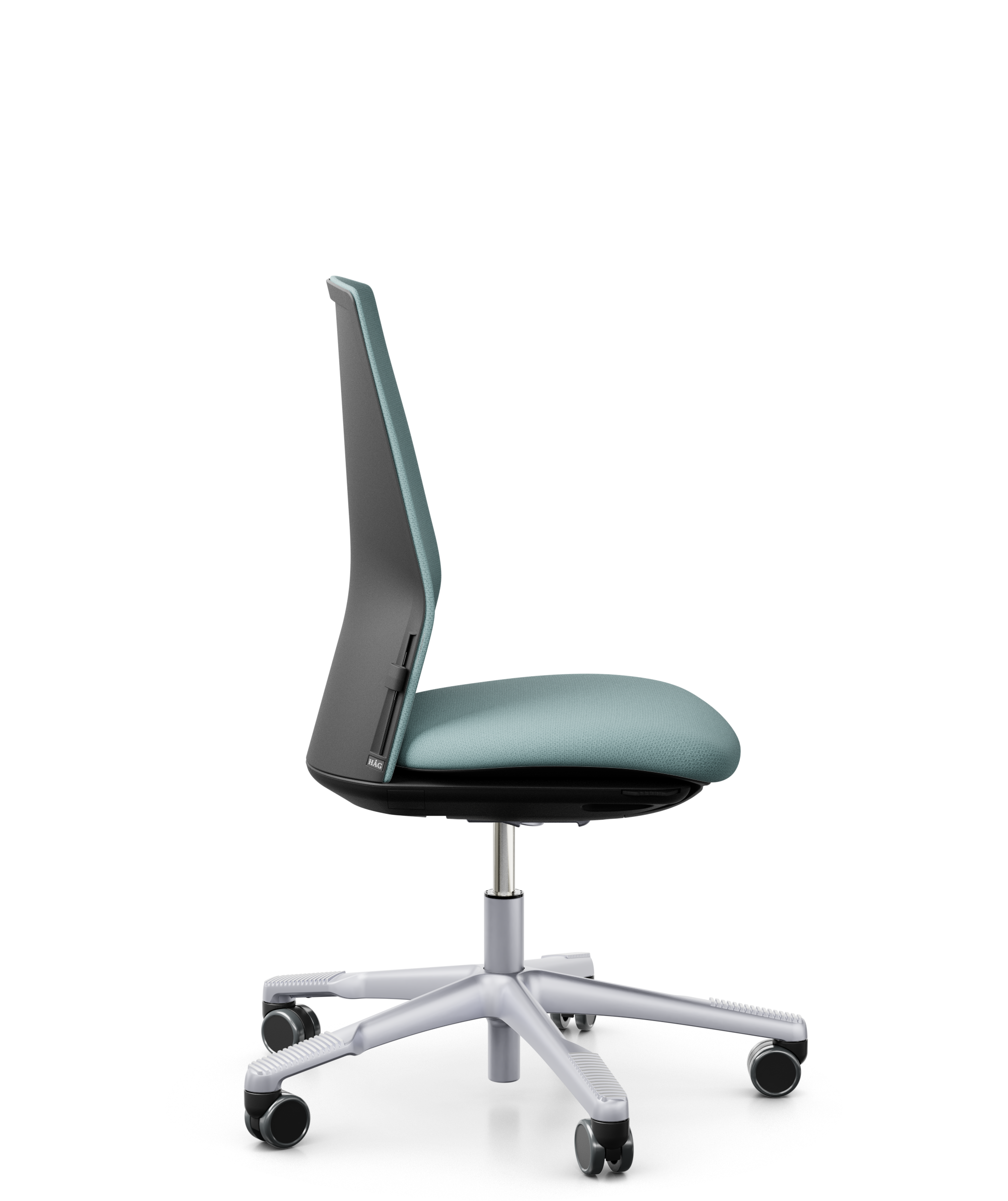 HÅG Futu 1200-S FutuKnit solid on backrest front (plastic back) and seat