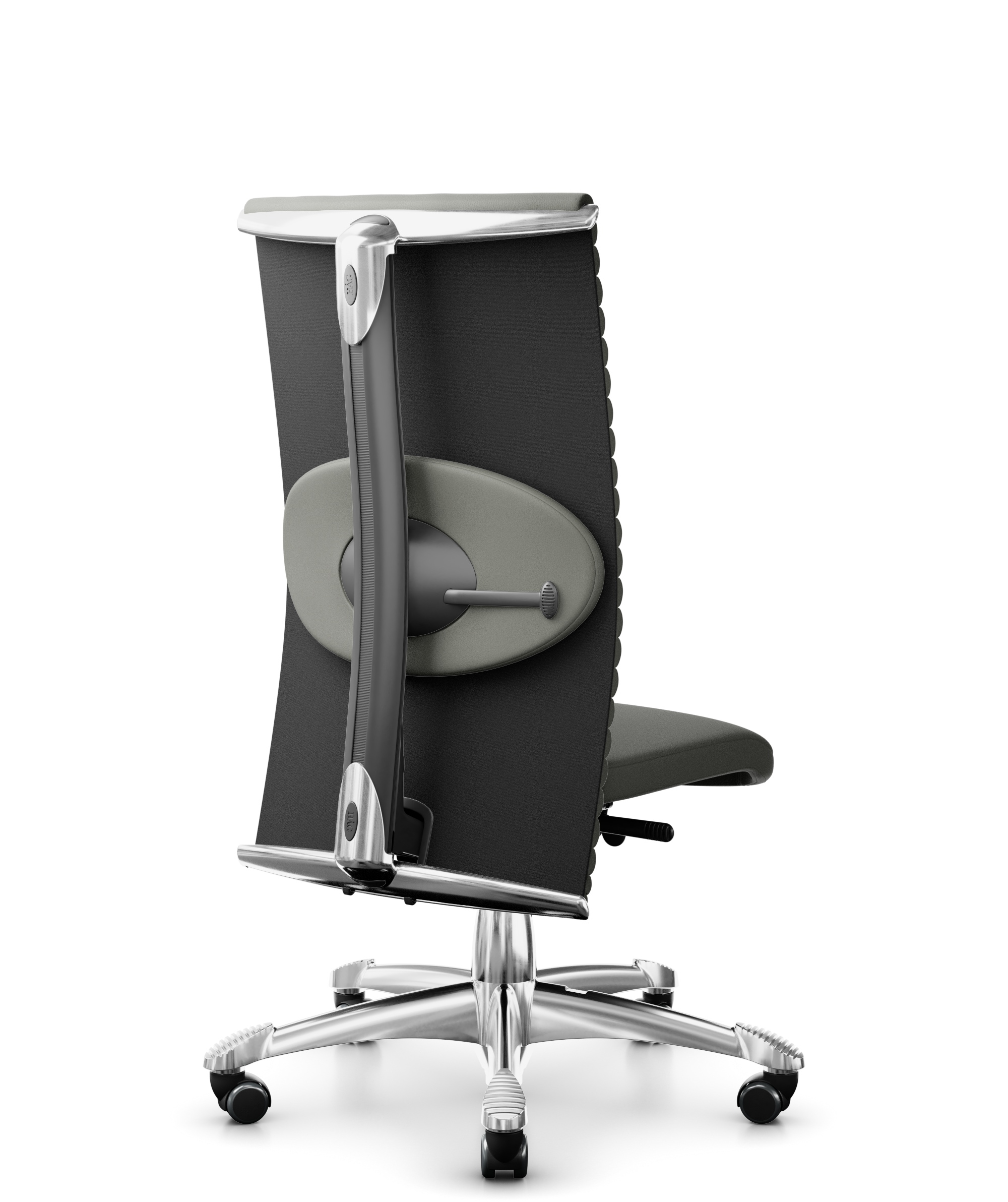 HÅG Excellence Meeting 9373 High back with leather front. Narrower base