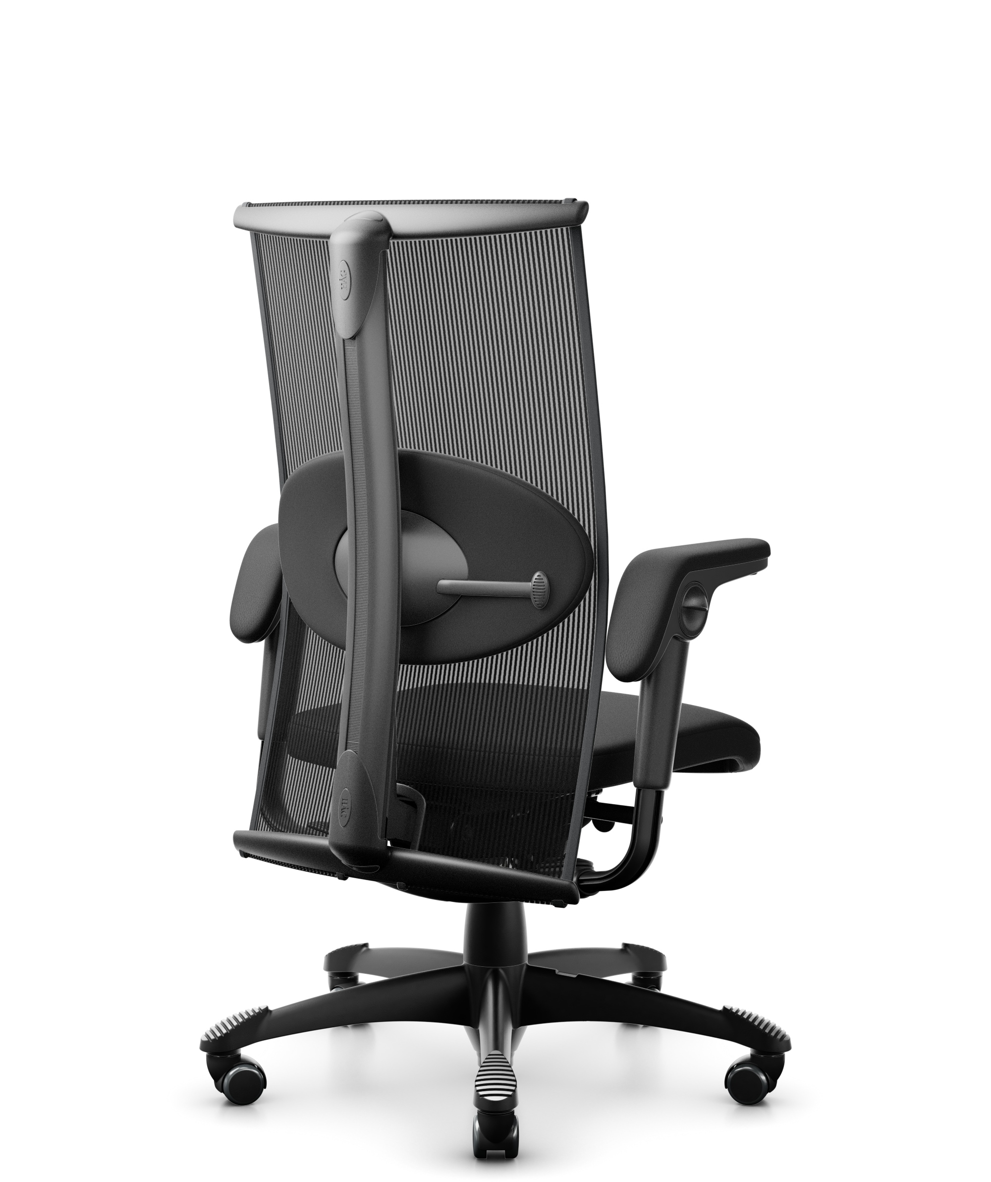 HÅG Inspiration 9221 High mesh back, HAG Tiltdown armrests