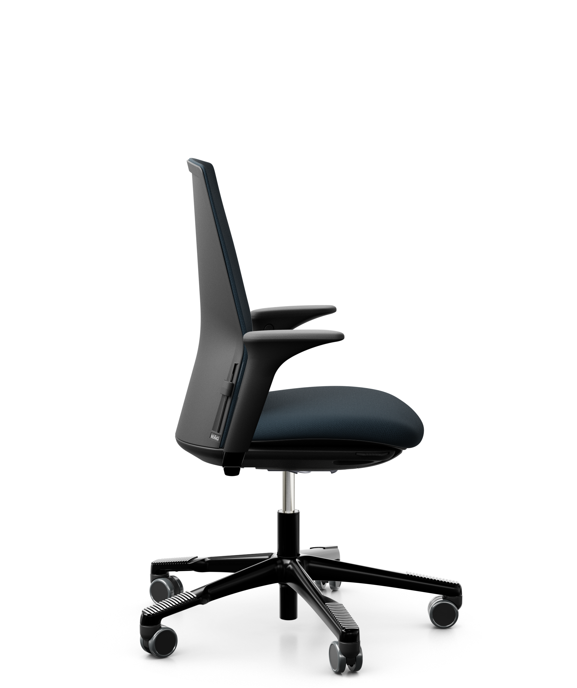 HÅG Futu 1200-S FutuKnit solid on backrest front (plastic back) and seat