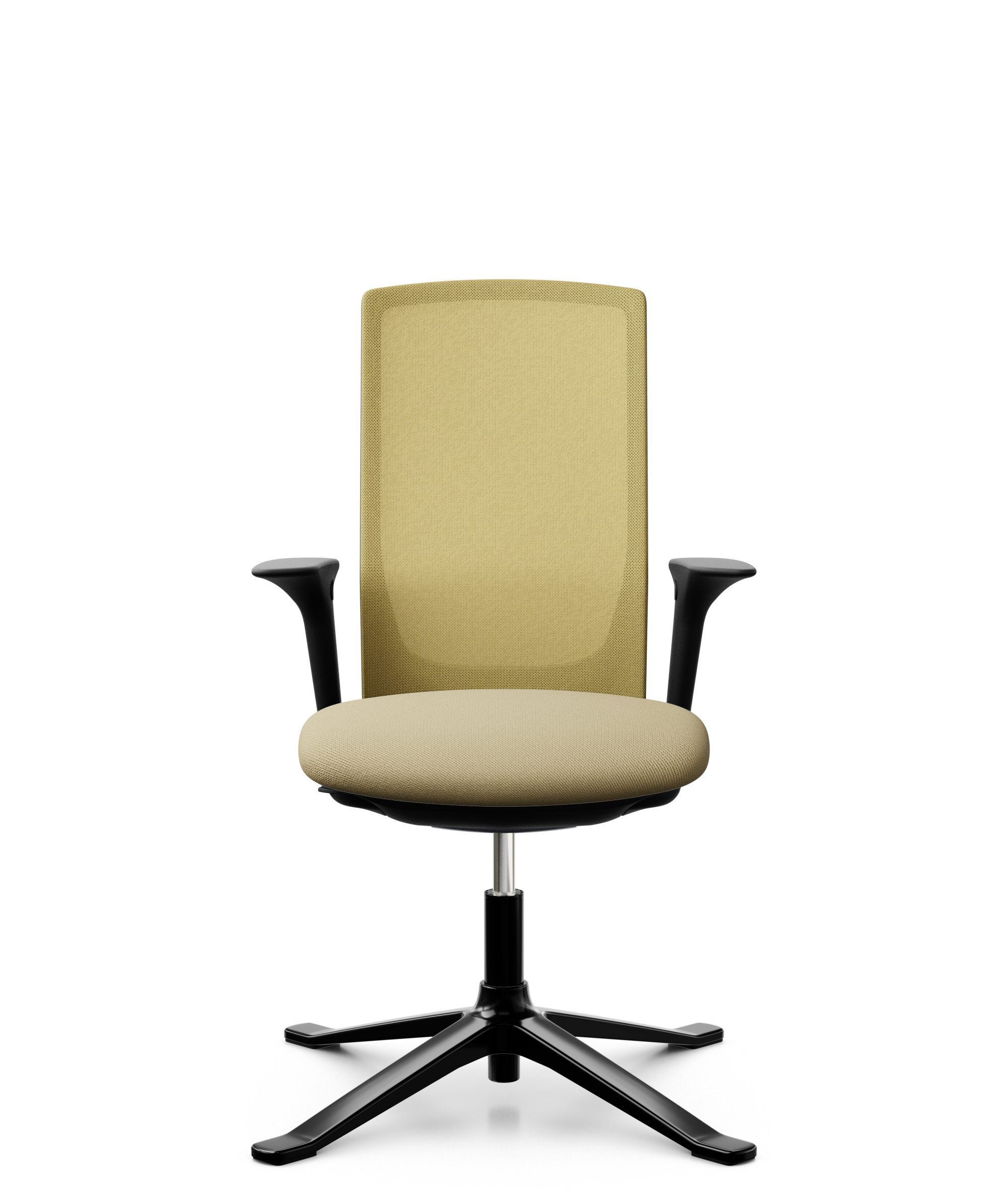 HÅG Futu mesh communication 1102 FutuKnit mesh on backrest (transparent). FutuKnit solid on seat