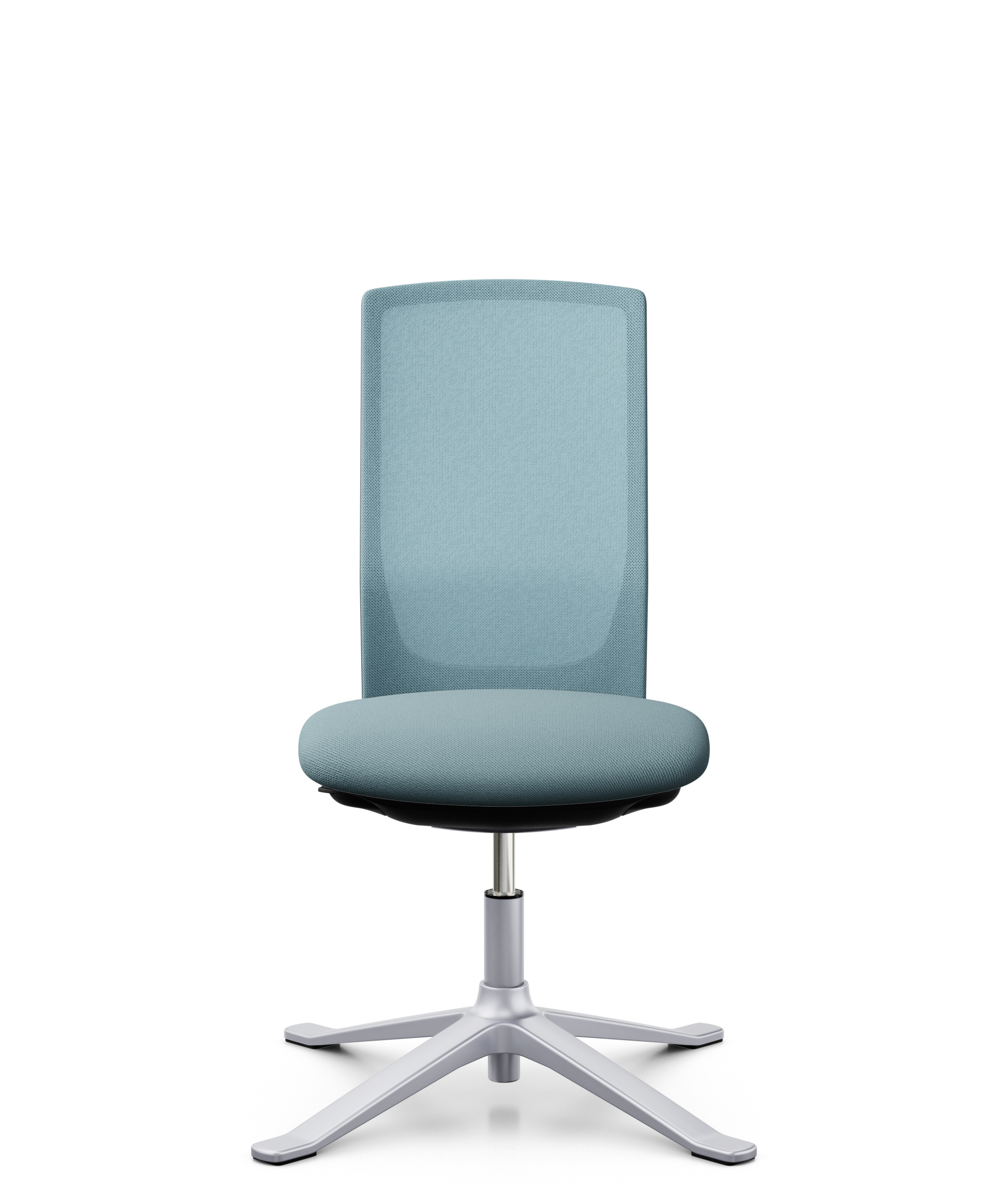HÅG Futu mesh communication 1102 FutuKnit mesh on backrest (transparent). FutuKnit solid on seat
