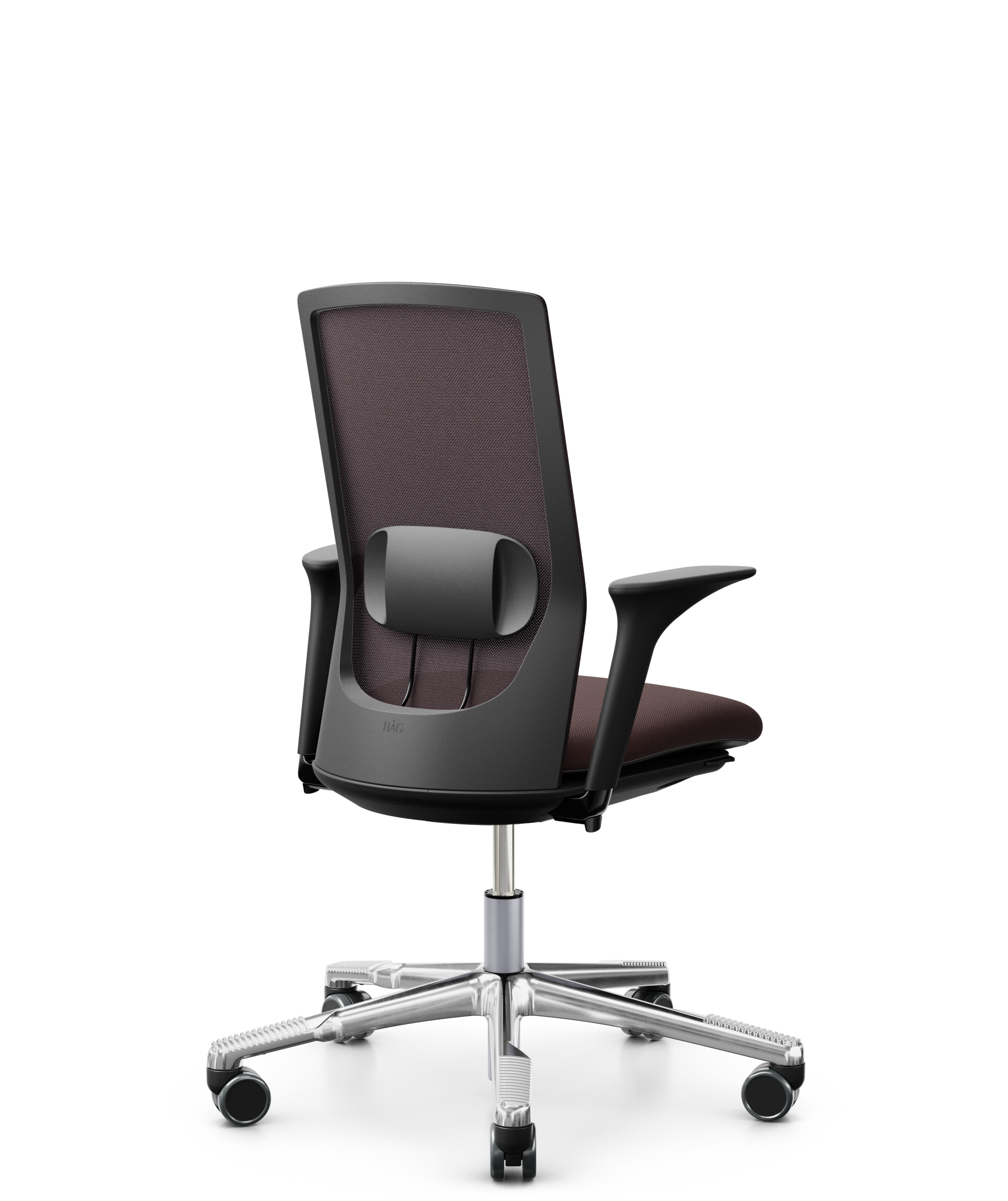 HÅG Futu mesh 1100 FutuKnit mesh on backrest (transparent). Standard fabric on seat