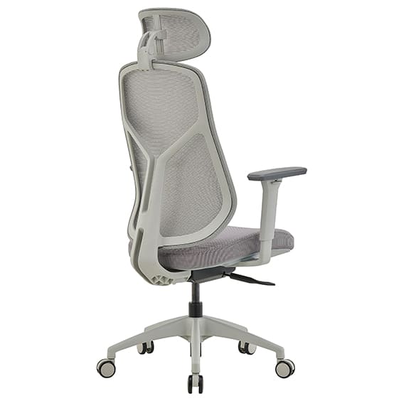 Ivory High Back Executive with Headrest