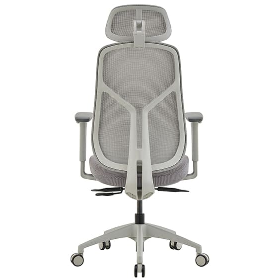 Ivory High Back Executive with Headrest