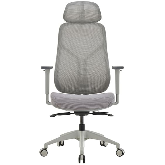 Ivory High Back Executive with Headrest