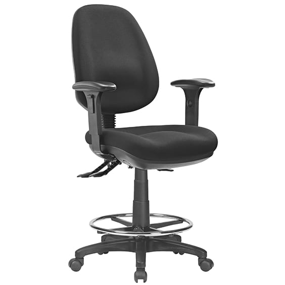 Prestige 350 High back Drafting Chair with Arms