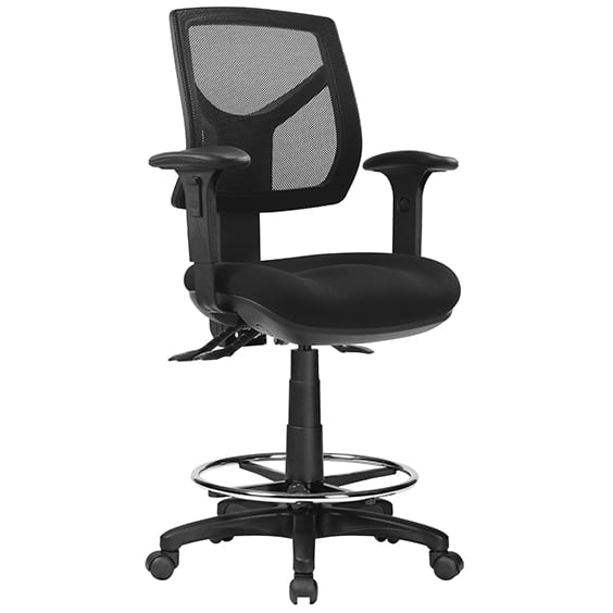 Rio Low Back Dafting Chair with Arms