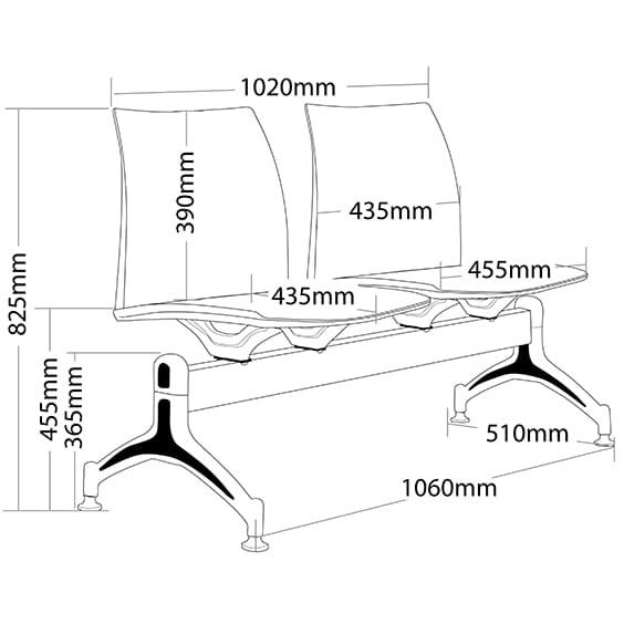 Vinn 2 Seater Beam