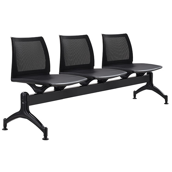 Vinn Mesh Back 3 Seater Beam