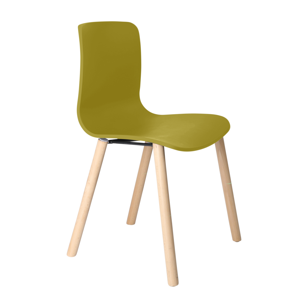 Acti chair, 4 leg beech timber frame