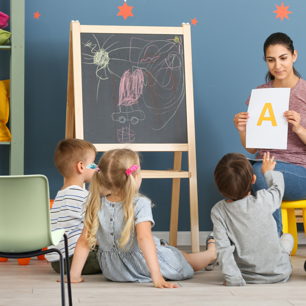 Acti school chair, 350mm high
