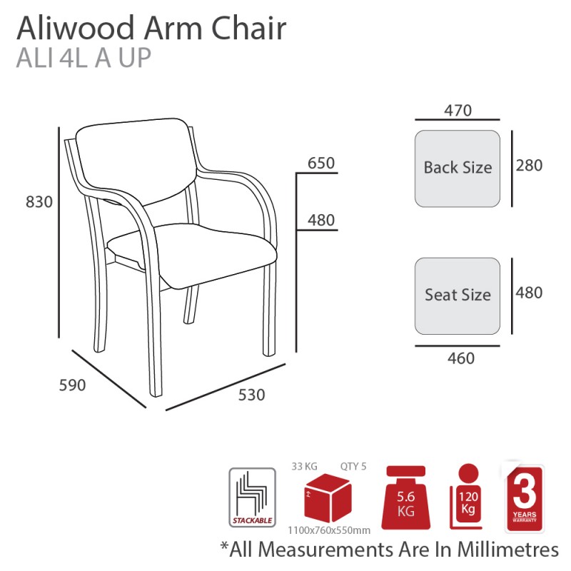 Aliwood Arm Chair