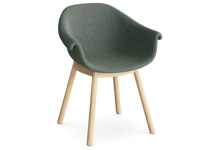 Enzo Fabric Tub Chair – Green