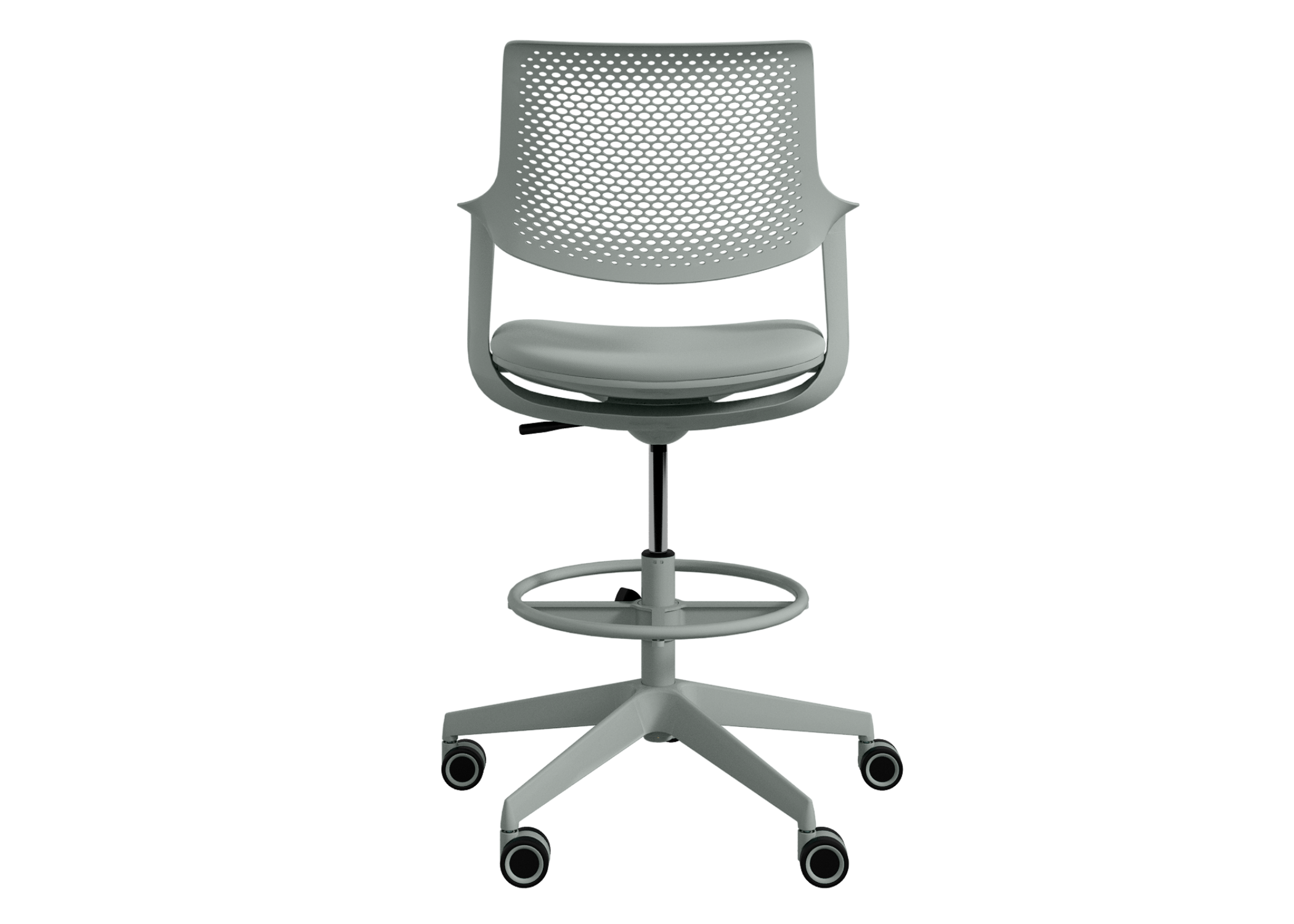 Loki Drafting Chair / Pearl Grey