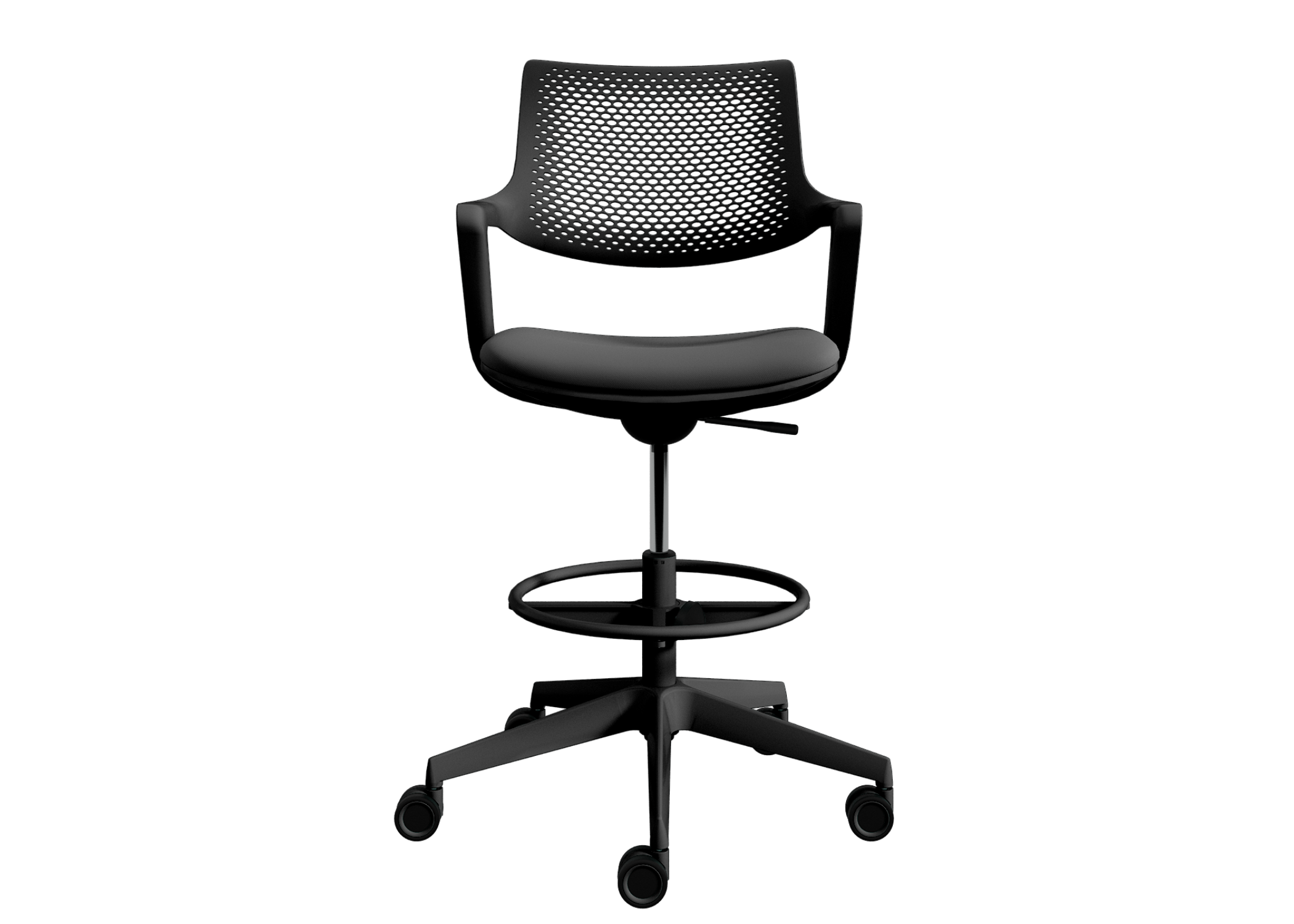 Loki Drafting Chair / Black