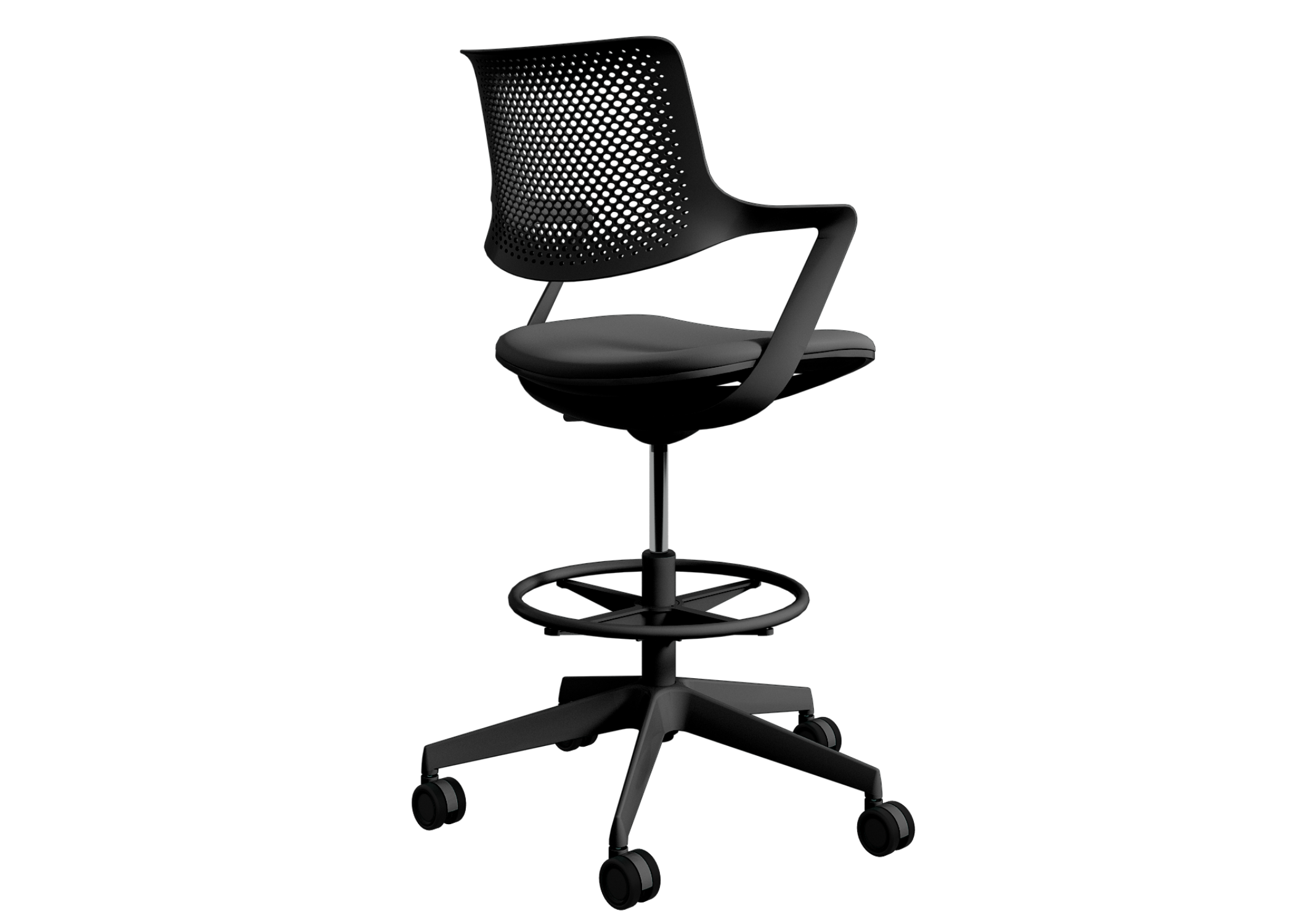 Loki Drafting Chair / Black