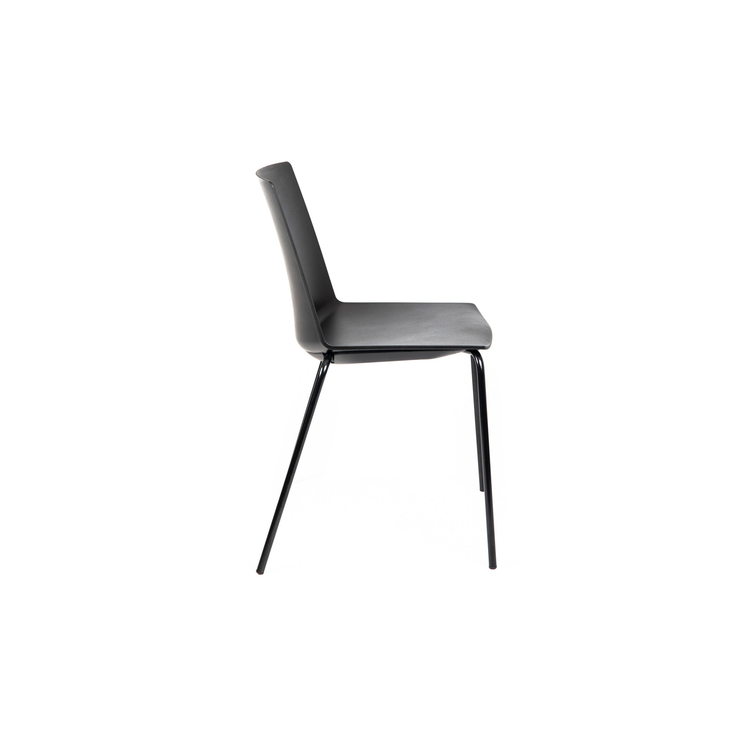 Jubel 4-Leg Black Frame Black Shell