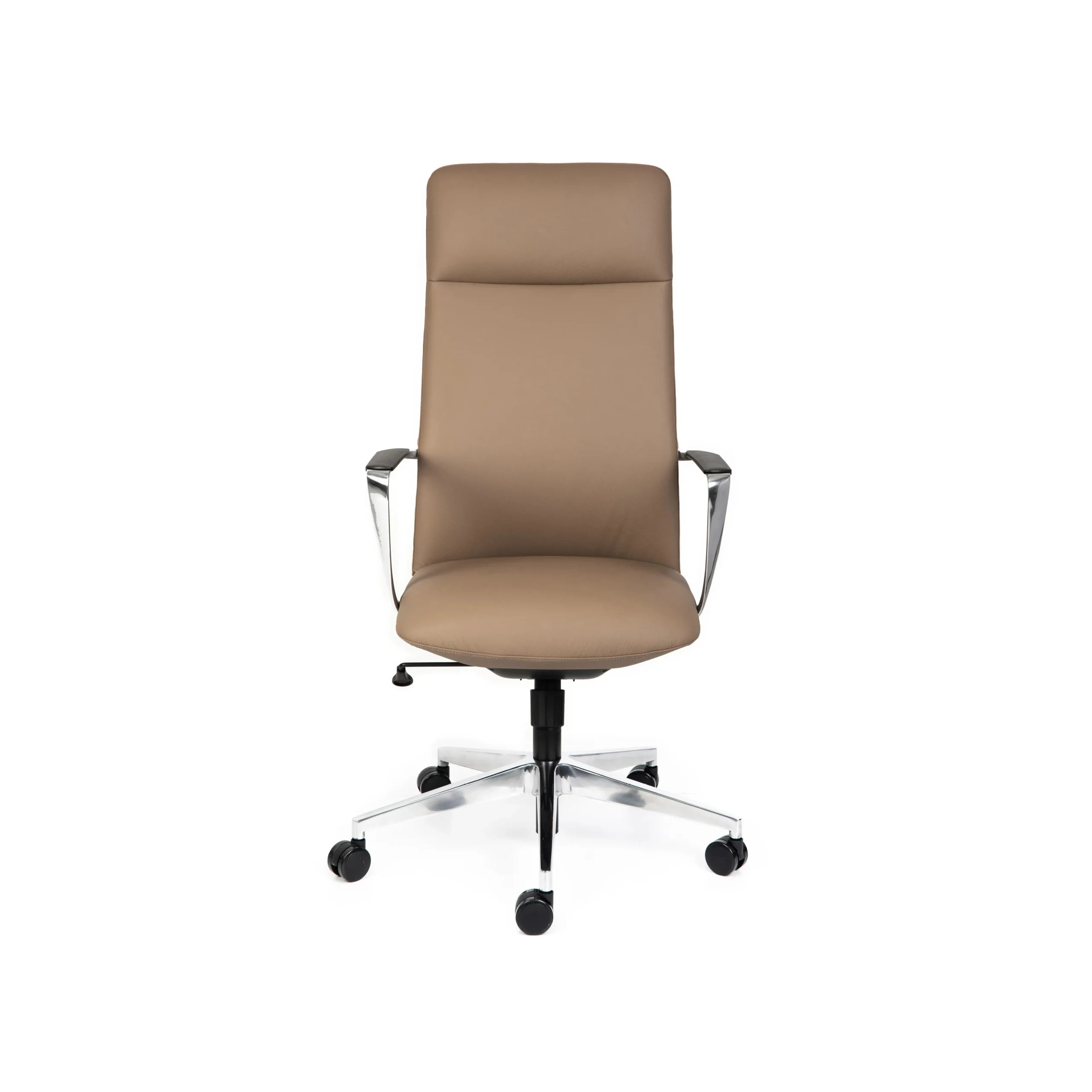 Director High Back Tan leather