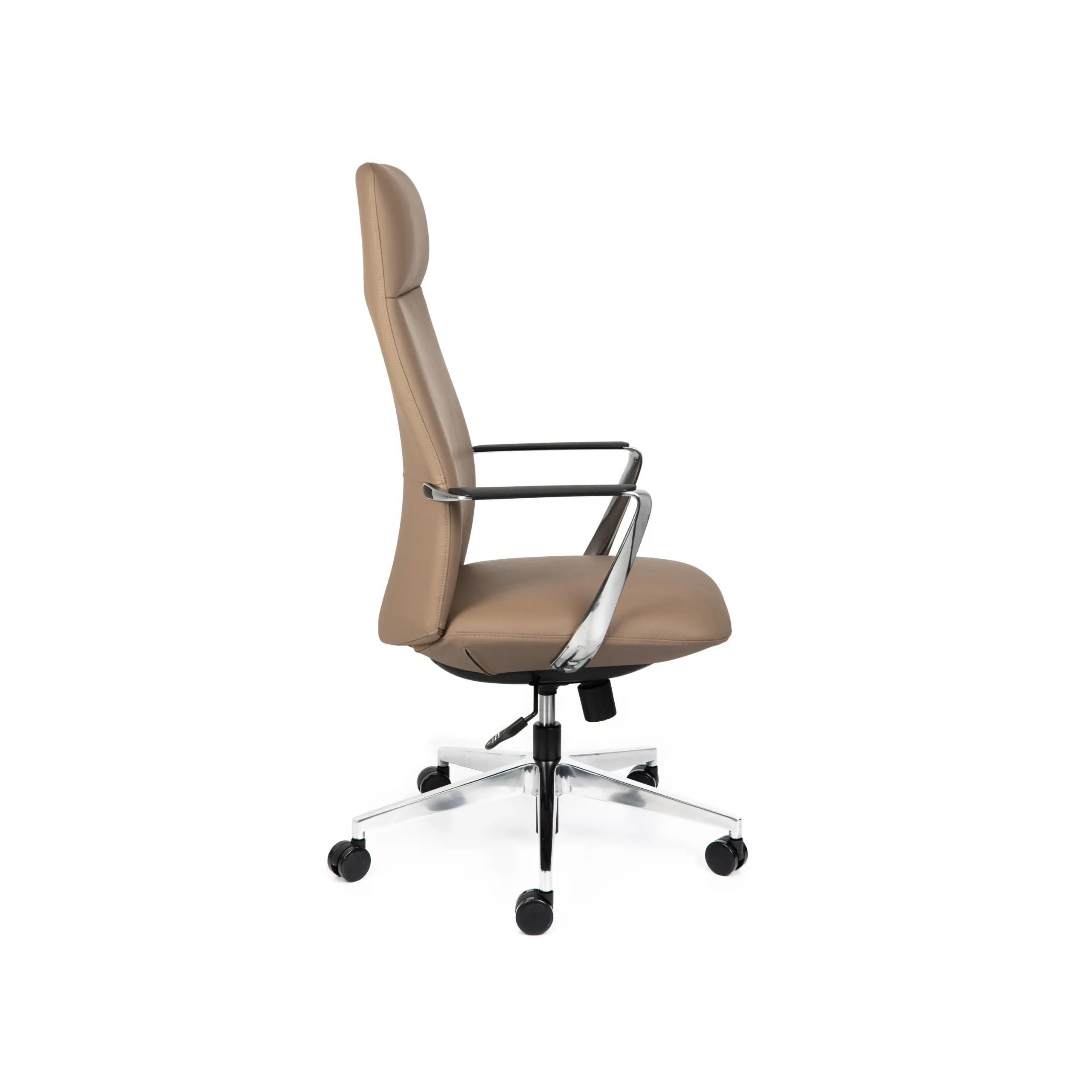 Director High Back Tan leather