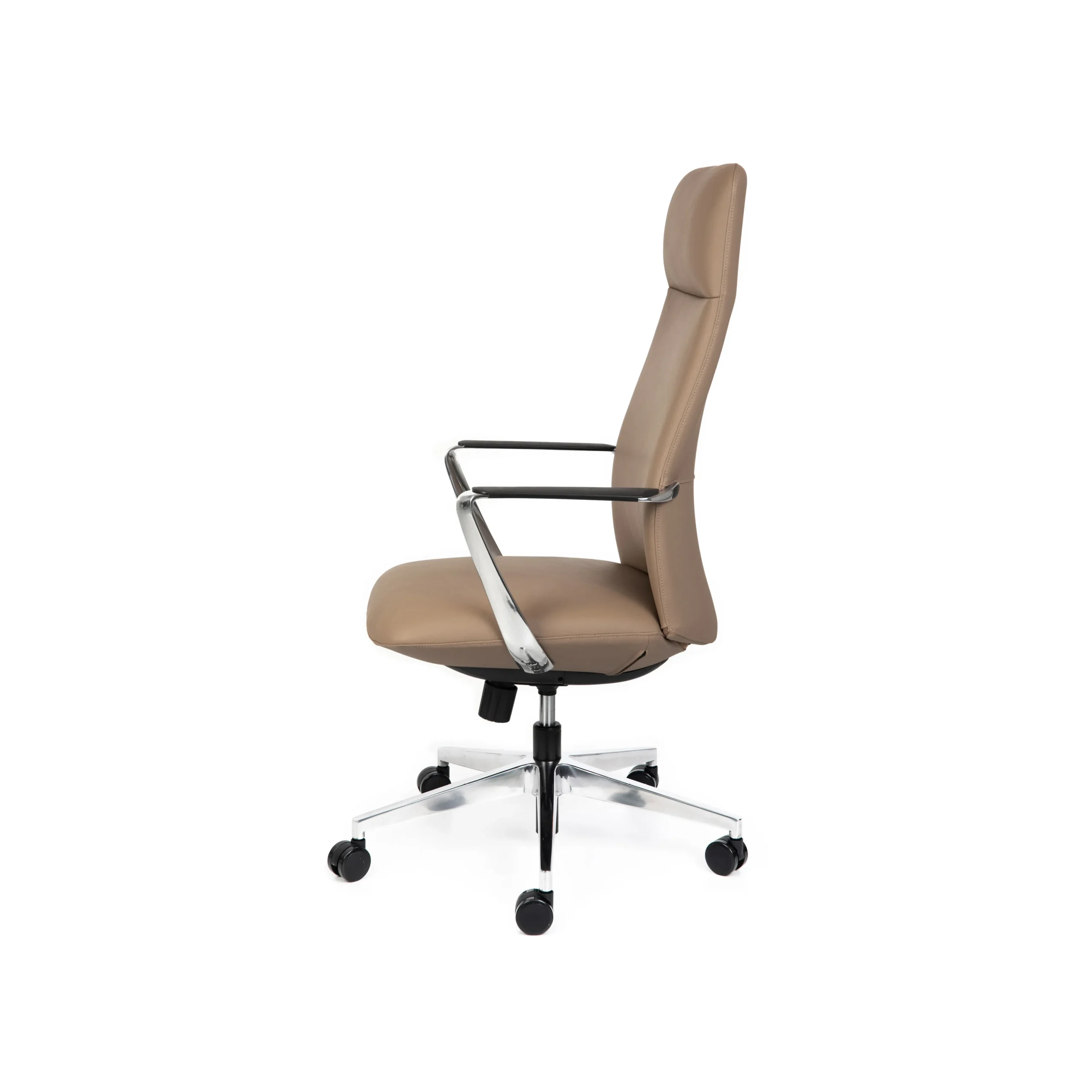 Director High Back Tan leather
