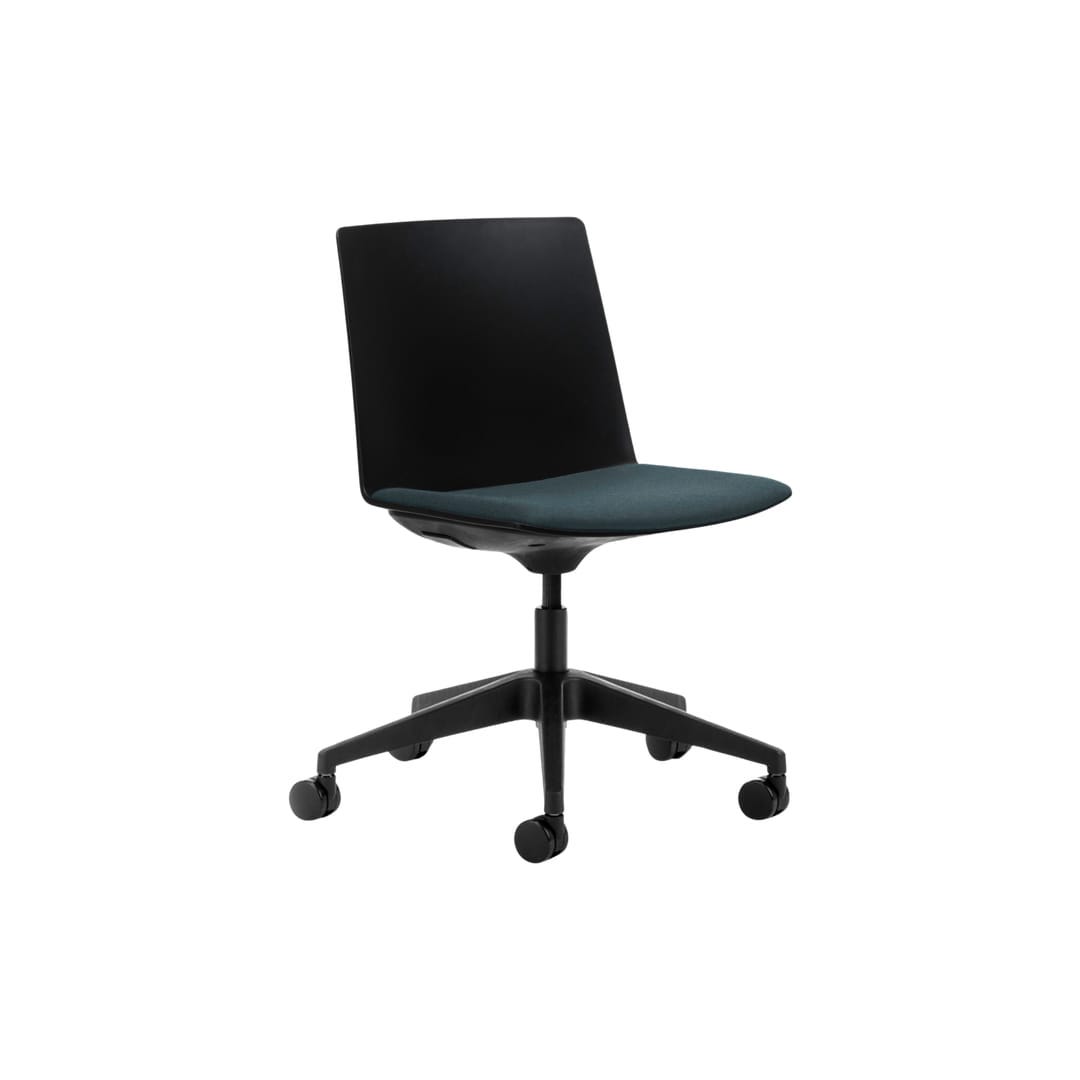 Jubel Castors Hi-Arch Black Black Shell Seat Pad