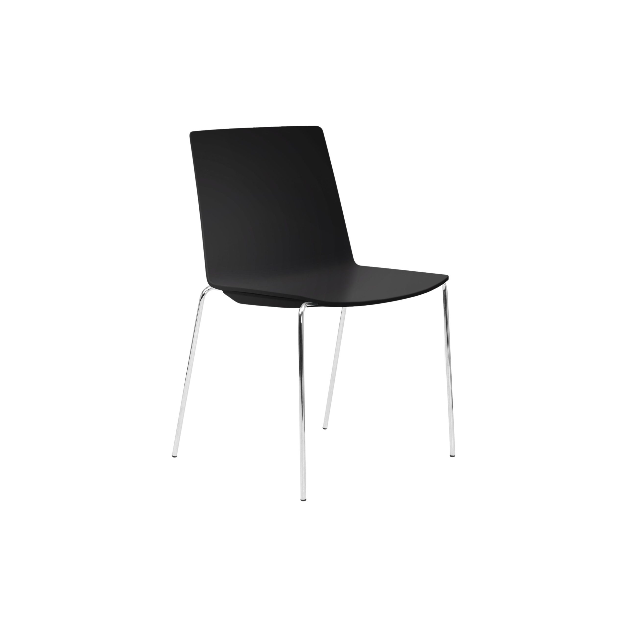 Jubel 4-Leg Chrome Black Shell