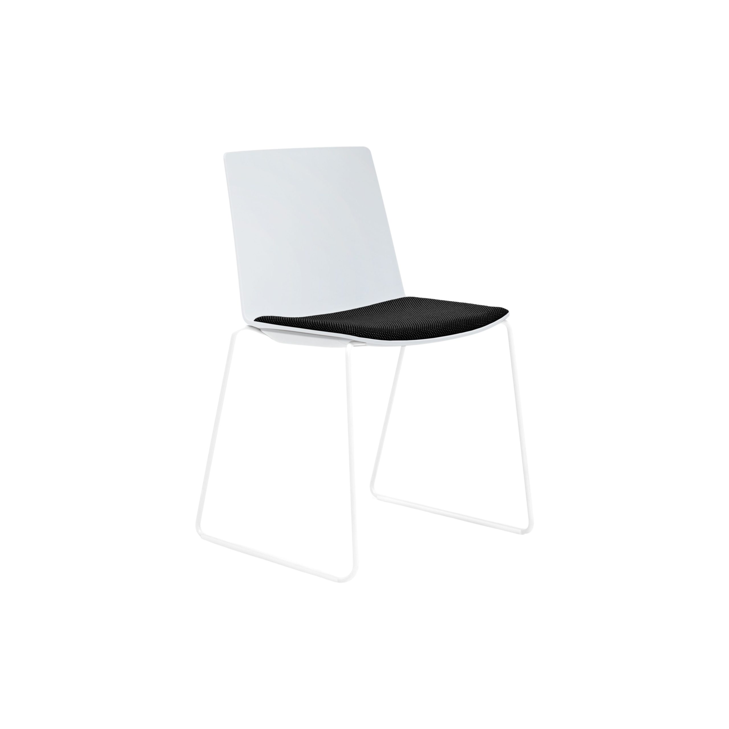 Jubel Sled White White Shell Seat Pad
