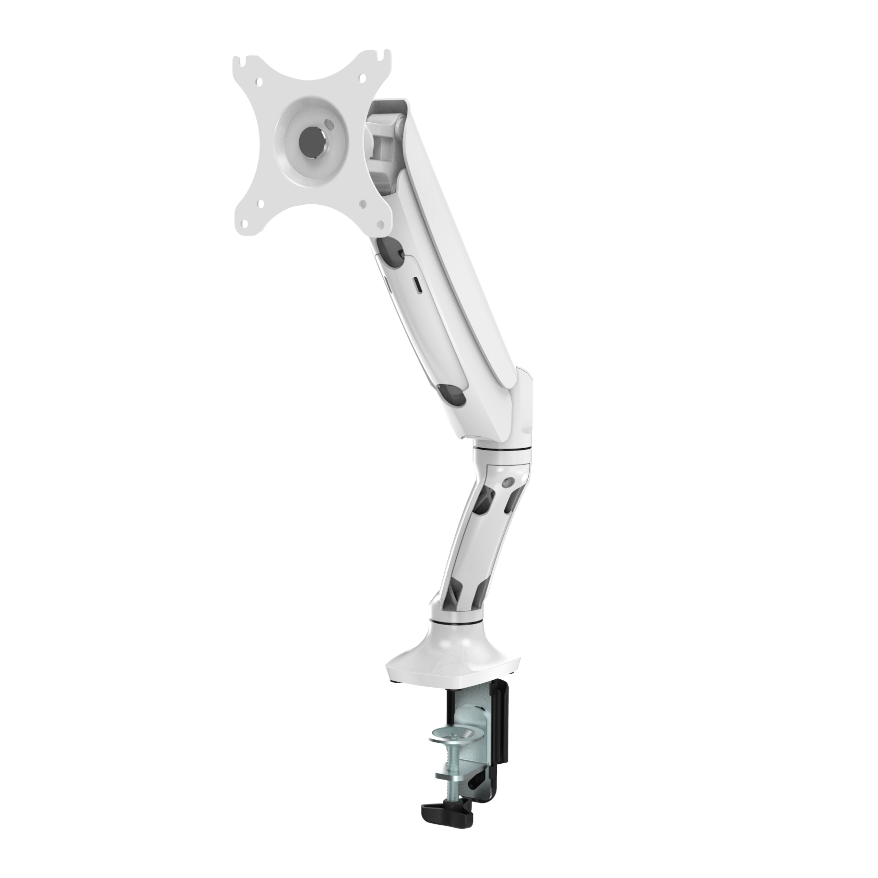 Executive Single Gas Spring Monitor Arm
