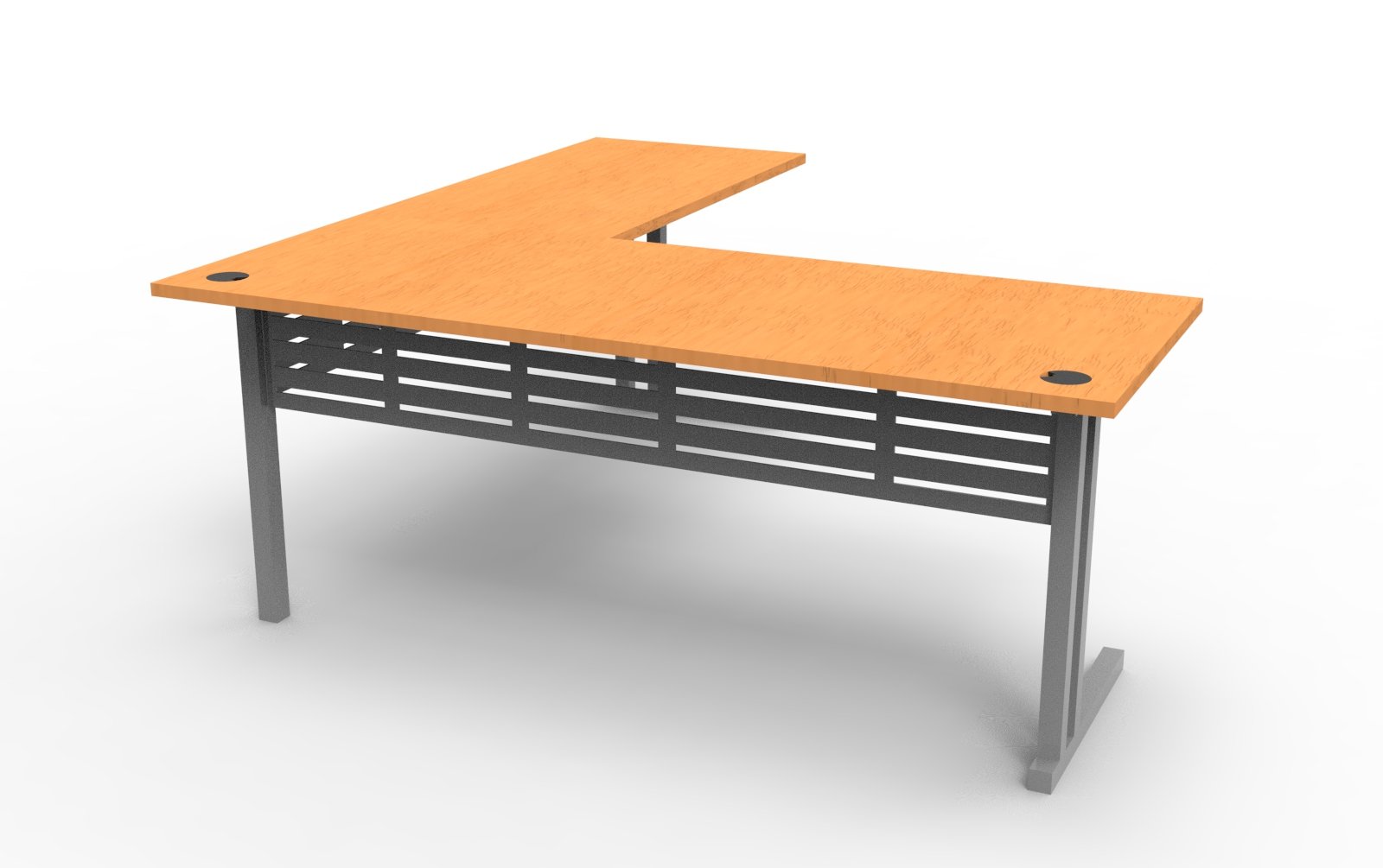 Rapid Span C-Leg Corner Workstation