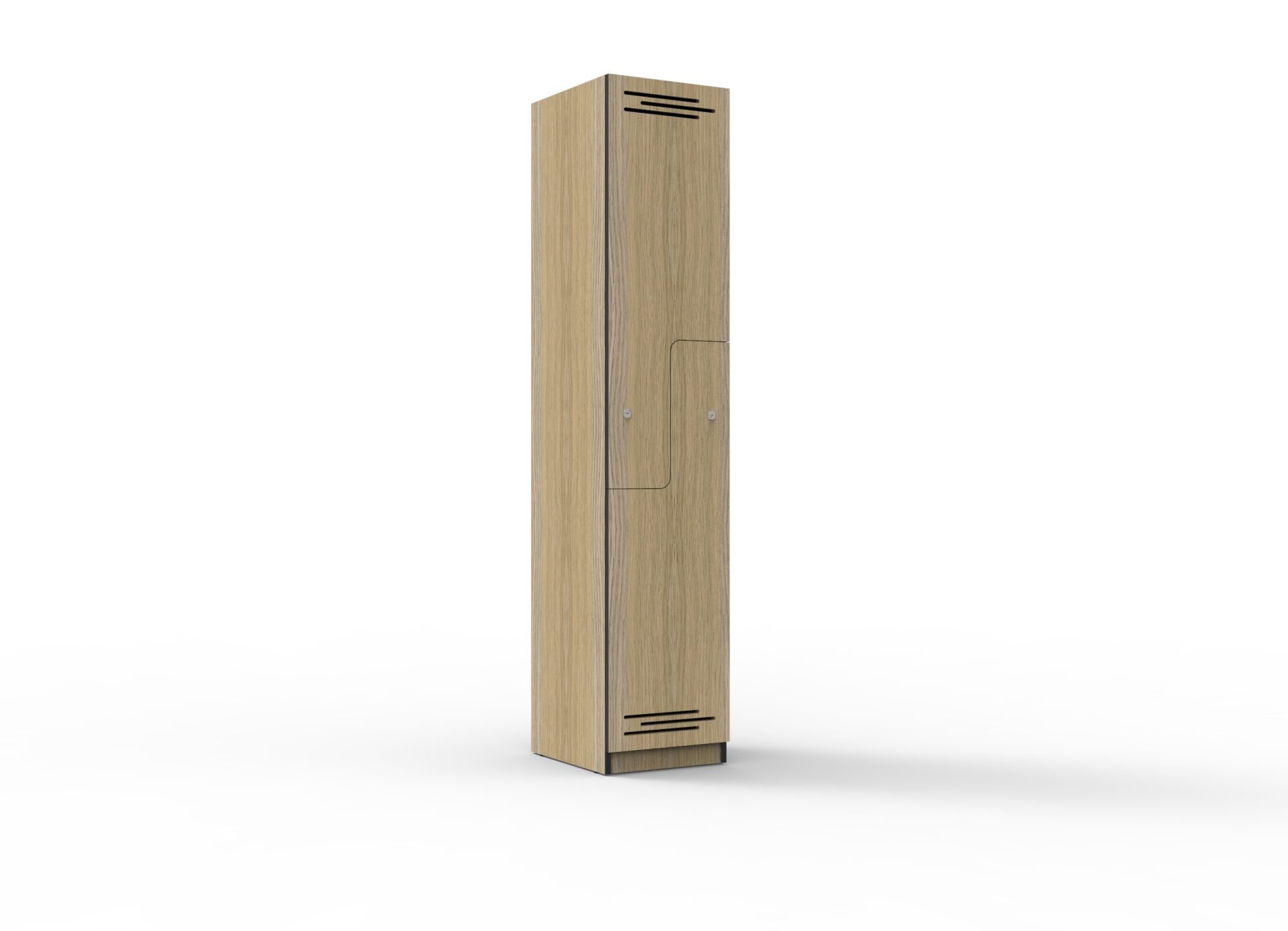 2 Door Step Door Melamine Locker