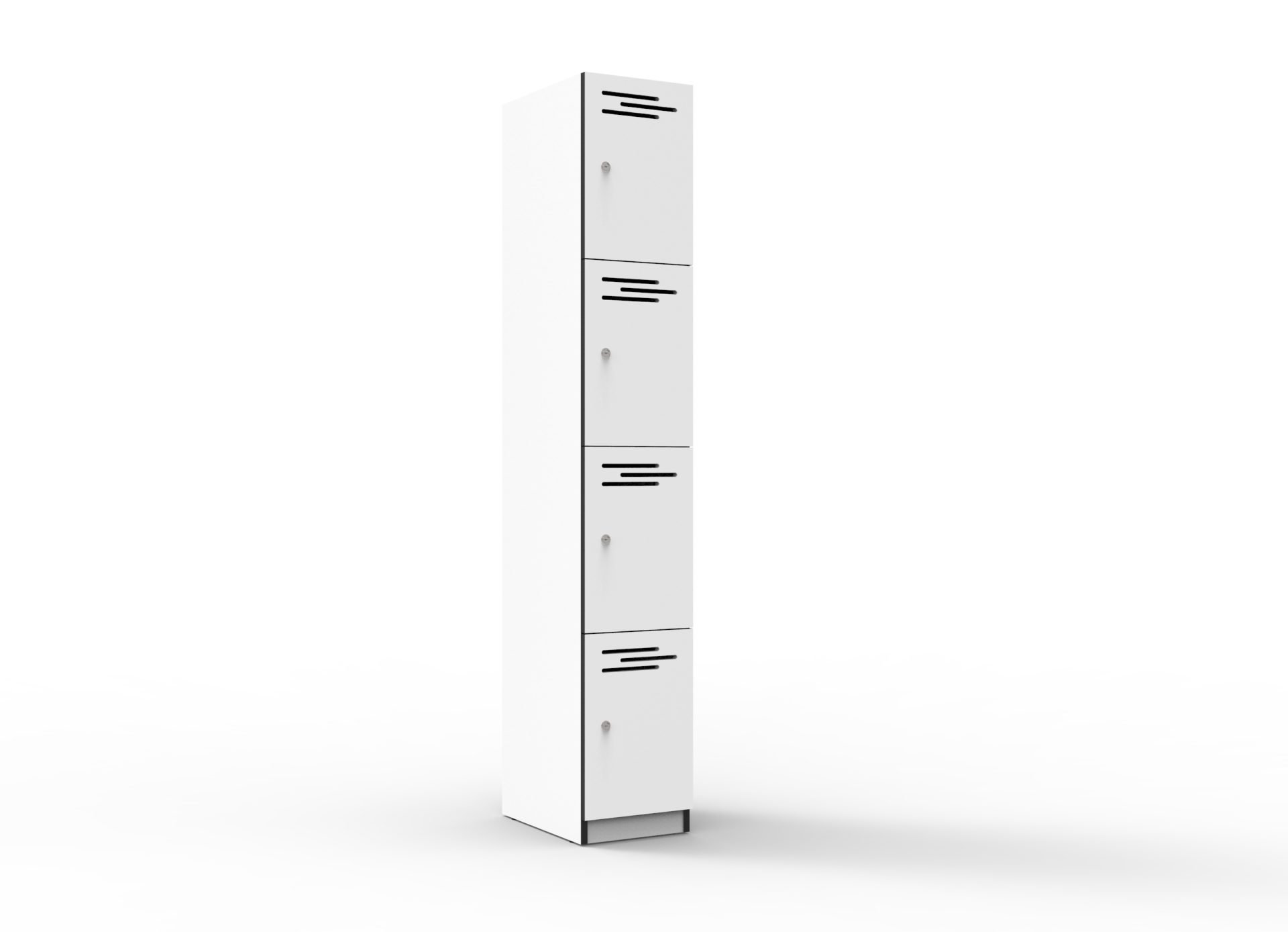 4 Door Melamine Locker