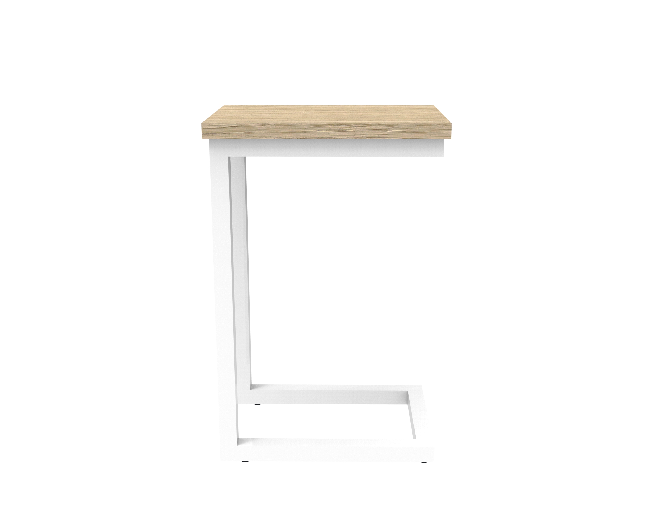Eternity Side Table - Oak/ White - ON SALE